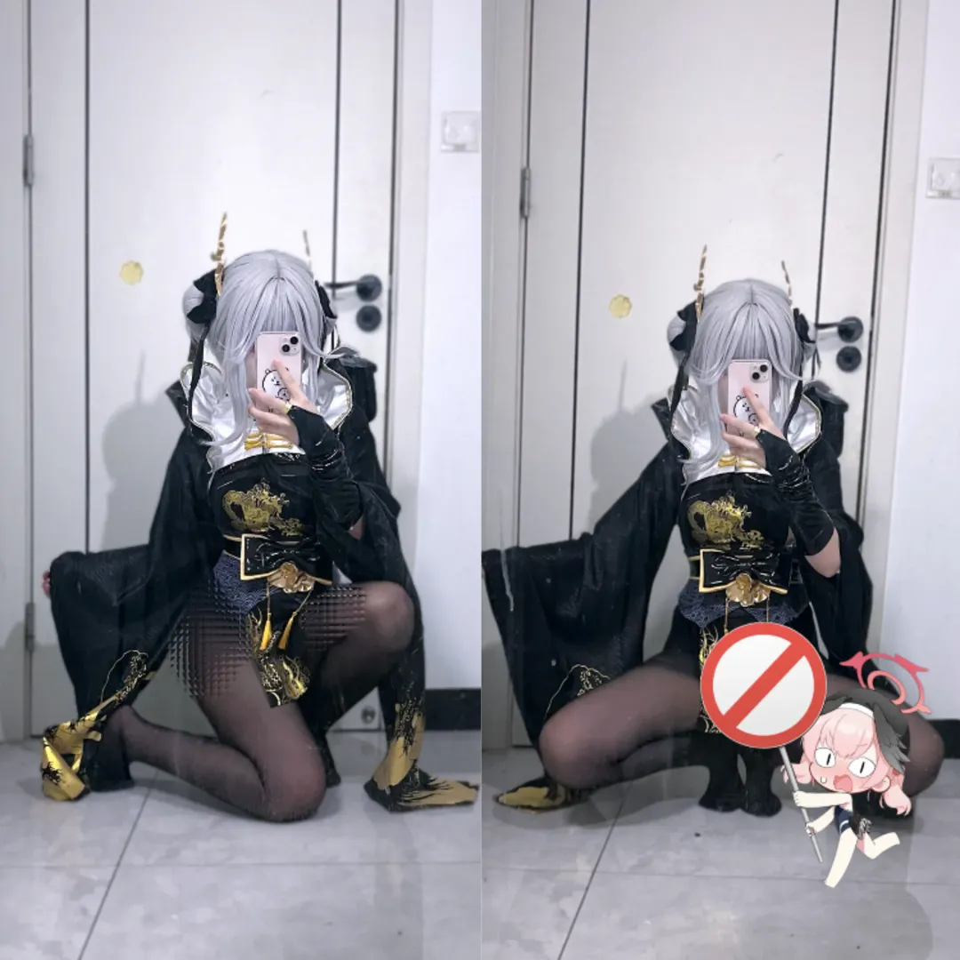 [Blanc: White Rabbit cosplay] Collision of Black, White, Gold, and Black Stockings Elements in Goddess of Victory: Nikke - Image 1