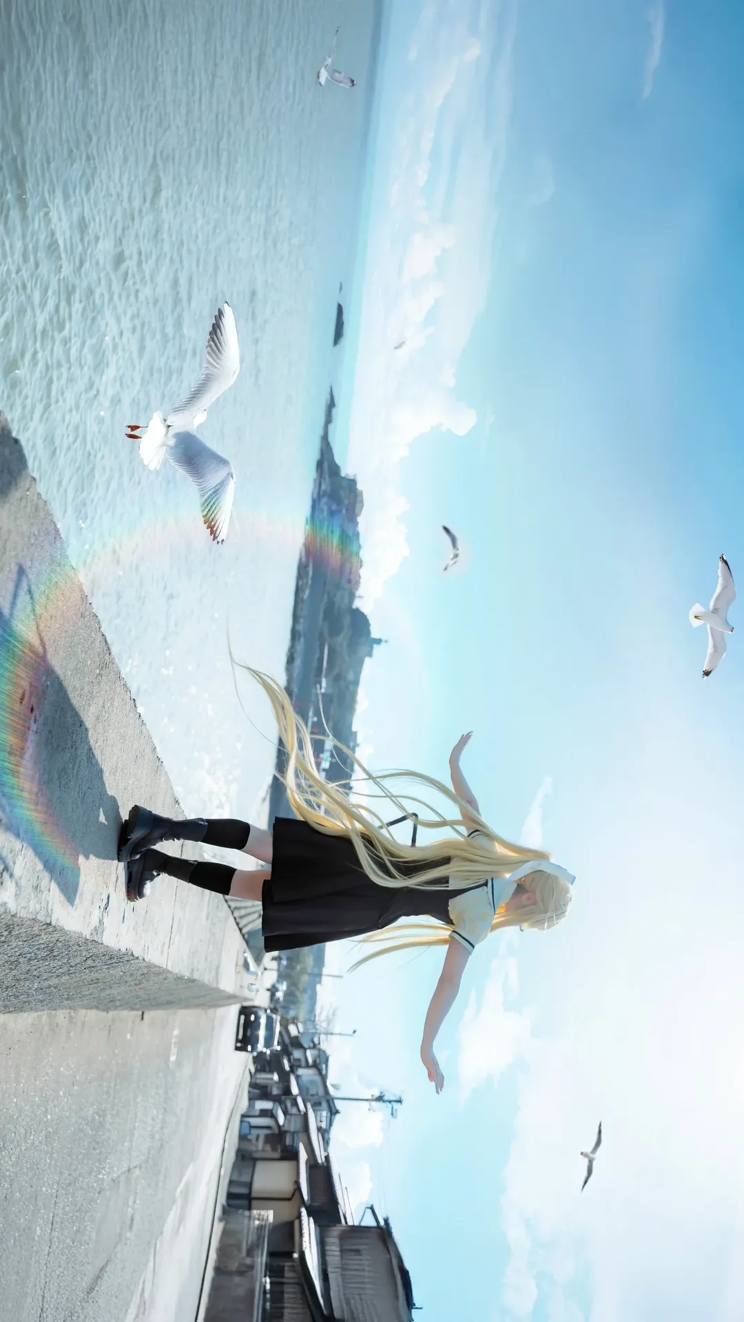 【神尾观铃cos】air海岸，离天空最近的地方 - 第 4 张