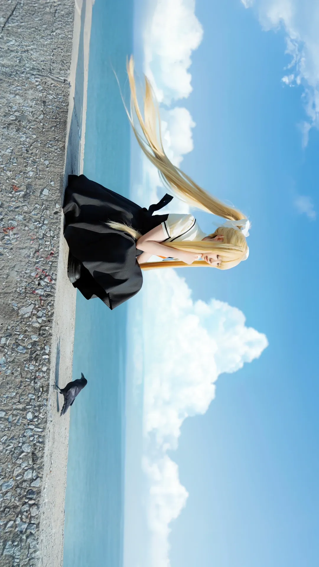 【神尾观铃cos】air海岸，离天空最近的地方 - 第 6 张