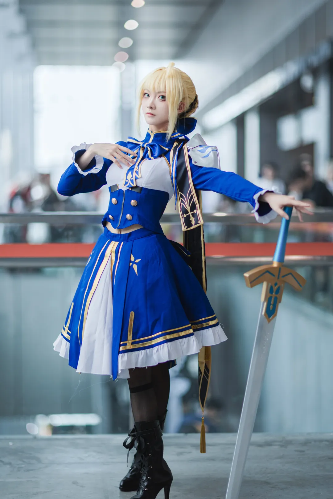 【阿尔托莉雅cos】Fate/Grand Order萤火虫展场返图分享 - 第 10 张