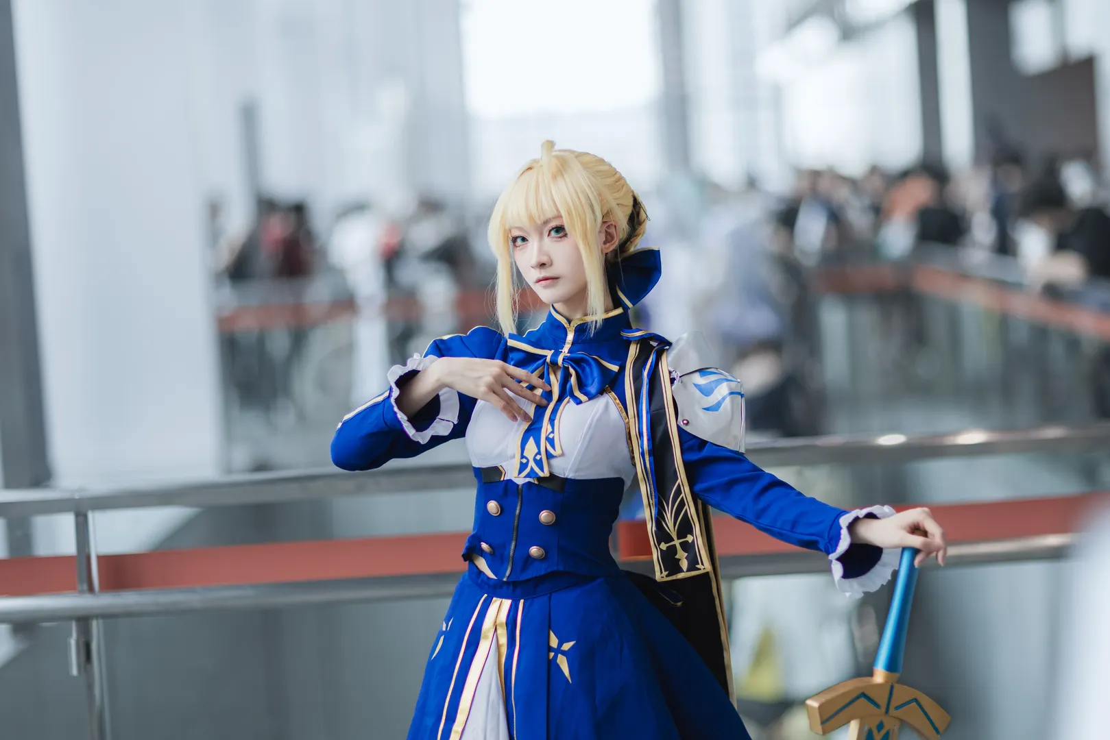 【阿尔托莉雅cos】Fate/Grand Order萤火虫展场返图分享 - 第 11 张