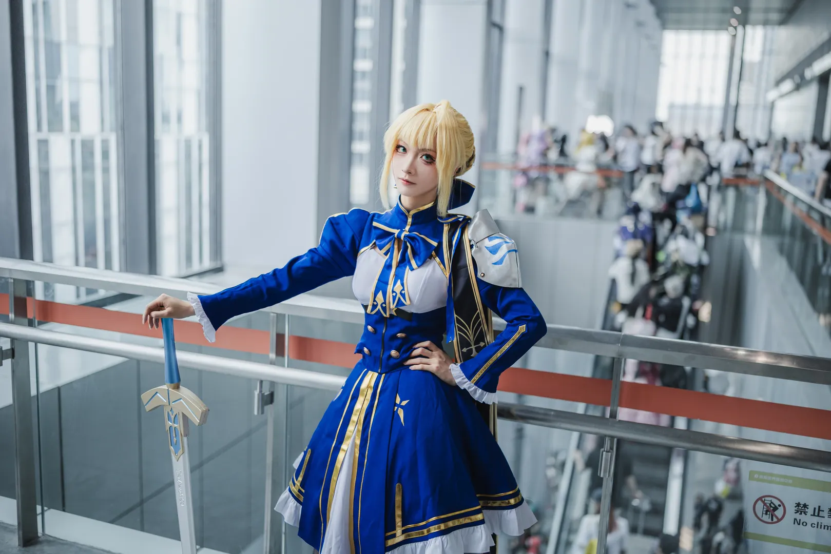 【阿尔托莉雅cos】Fate/Grand Order萤火虫展场返图分享 - 第 12 张