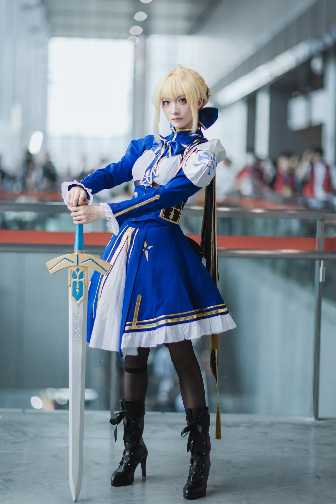 【阿尔托莉雅cos】Fate/Grand Order萤火虫展场返图分享 - 第 13 张
