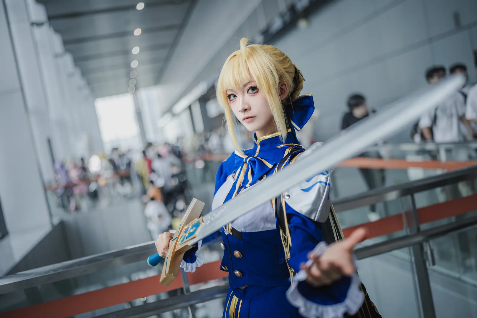 【阿尔托莉雅cos】Fate/Grand Order萤火虫展场返图分享 - 第 3 张