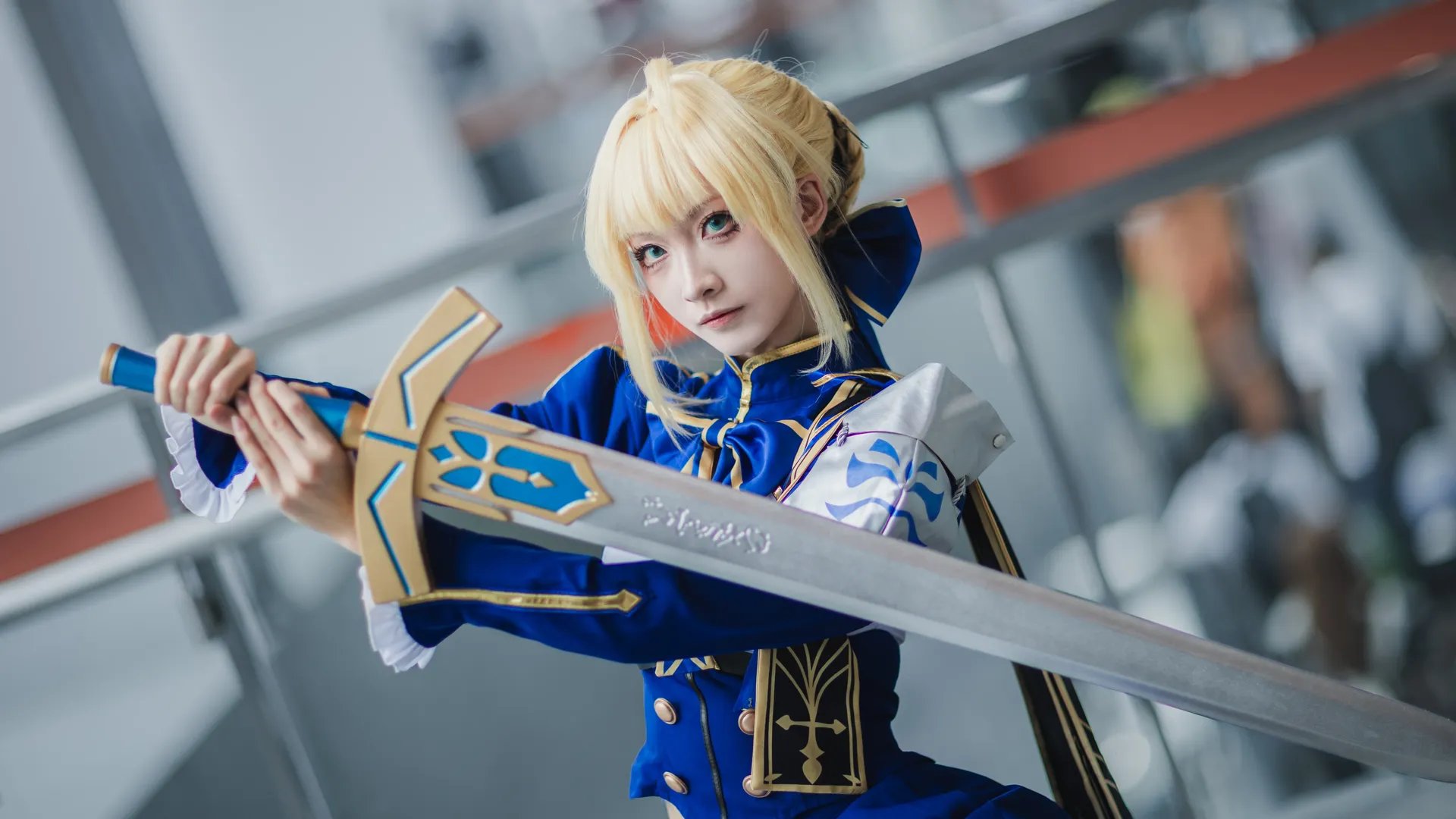 【阿尔托莉雅cos】Fate/Grand Order萤火虫展场返图分享 - 第 5 张