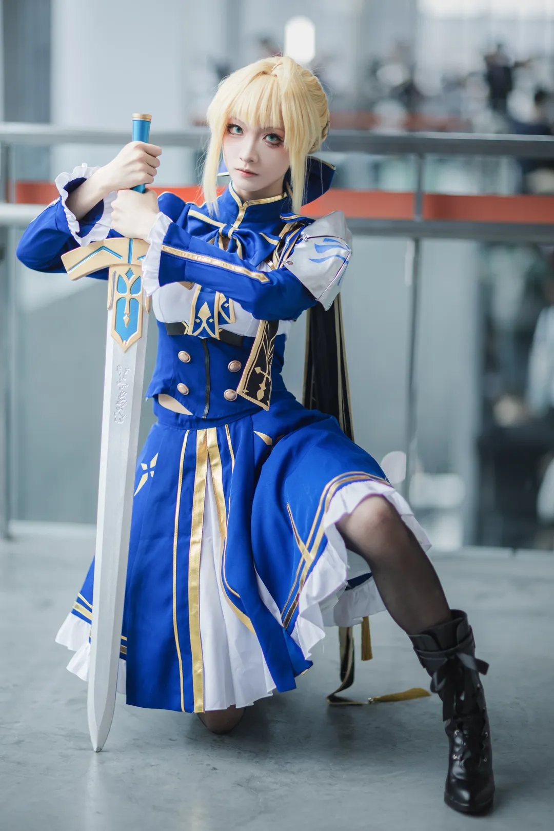 【阿尔托莉雅cos】Fate/Grand Order萤火虫展场返图分享 - 第 6 张