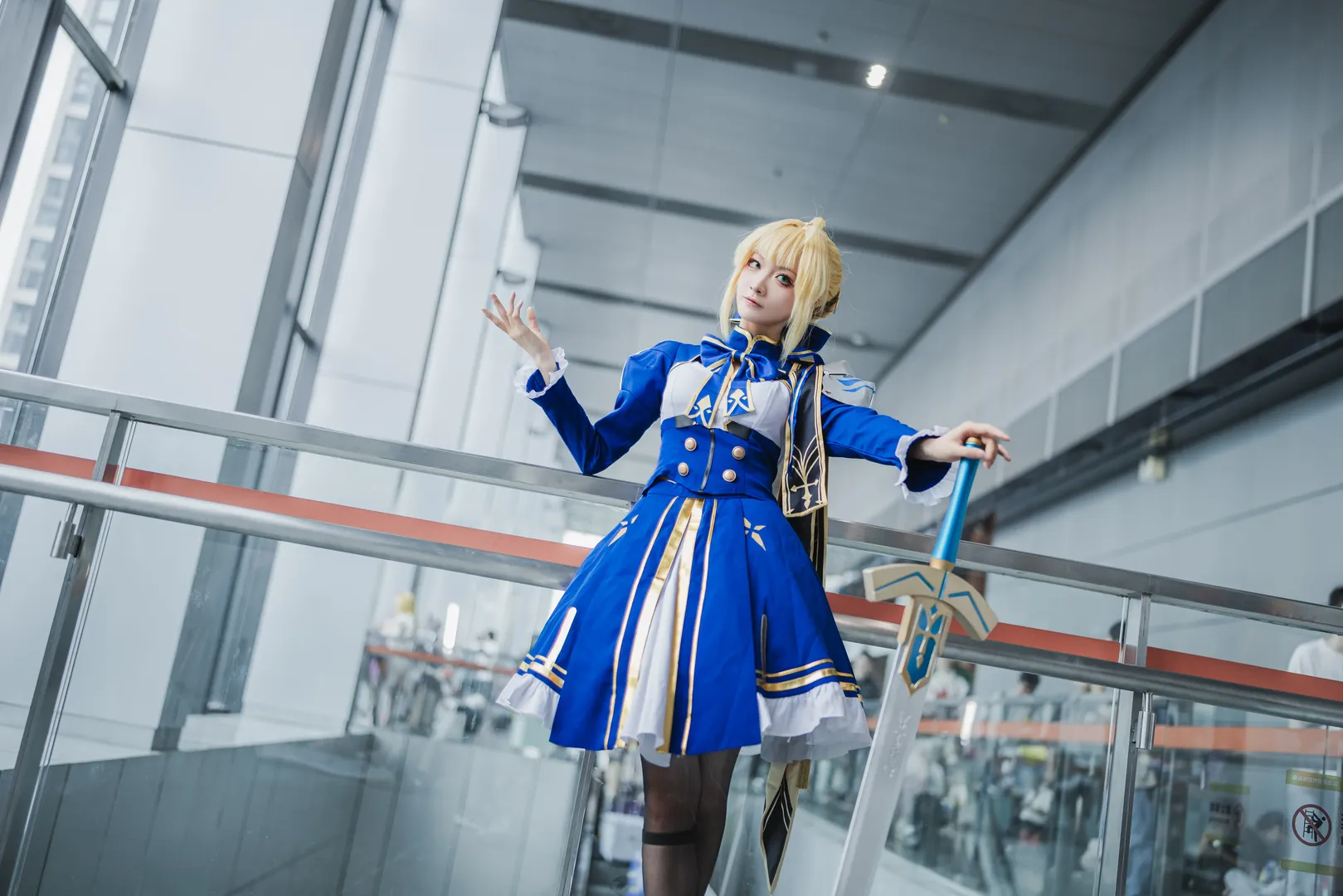 【阿尔托莉雅cos】Fate/Grand Order萤火虫展场返图分享 - 第 8 张