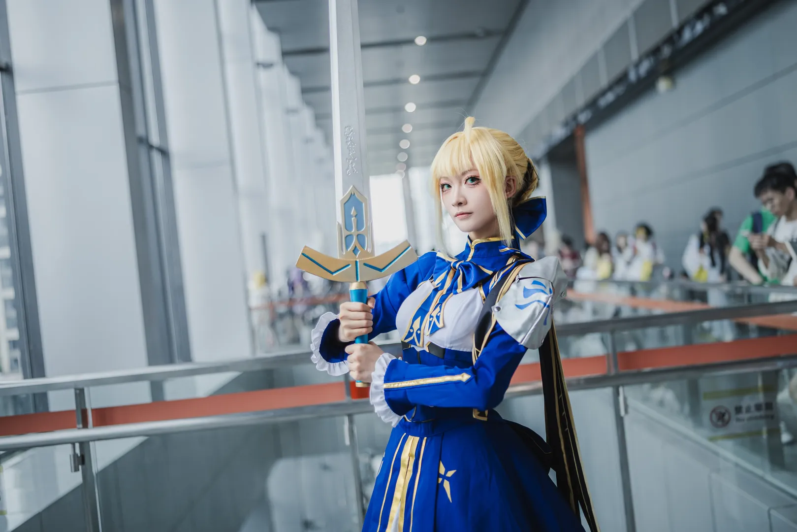 【阿尔托莉雅cos】Fate/Grand Order萤火虫展场返图分享 - 第 9 张
