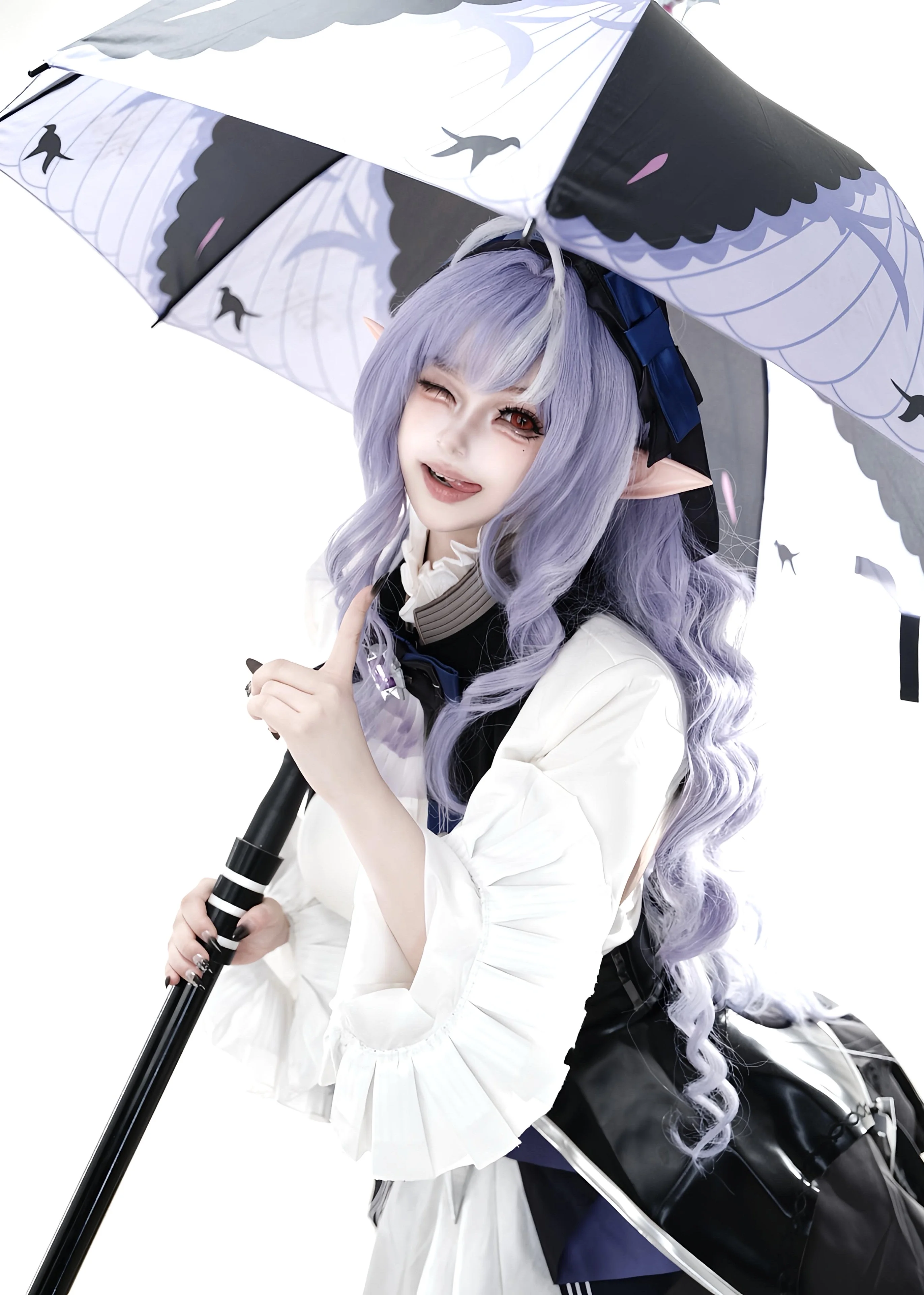 【薇薇安cos】绝区零的坏女友，这把伞也很有戏 - 第 2 张