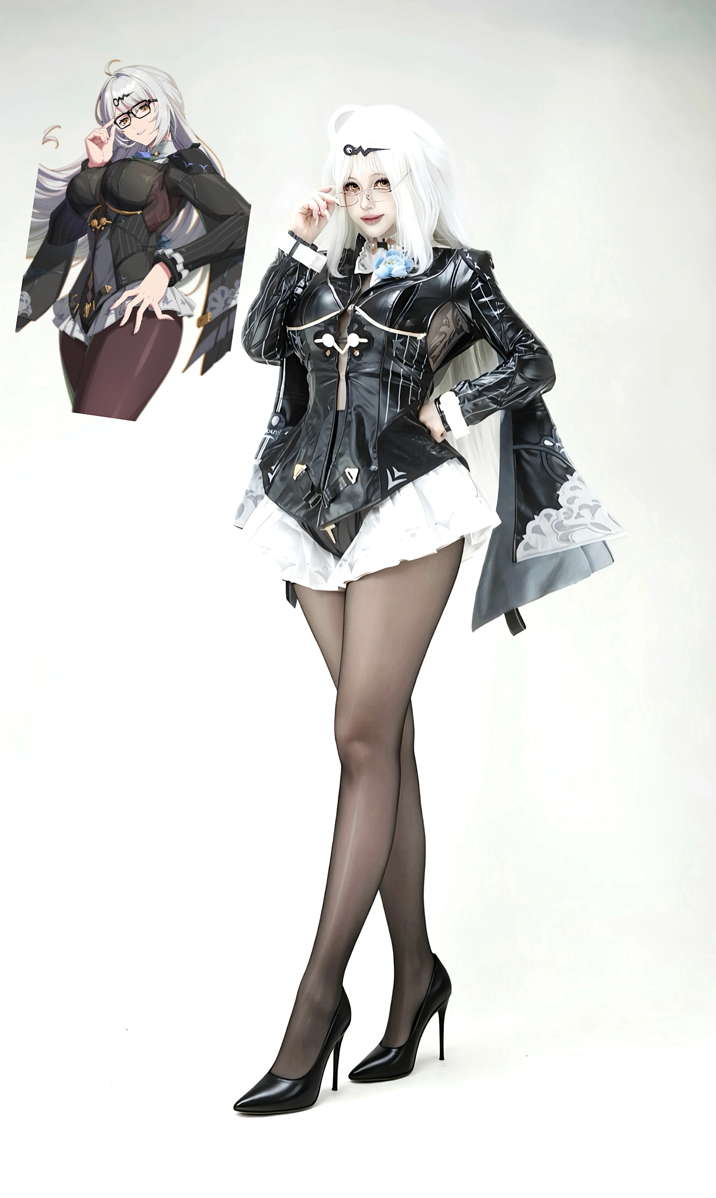 【仪玄cos】绝区零里的智性美学 - 第 1 张
