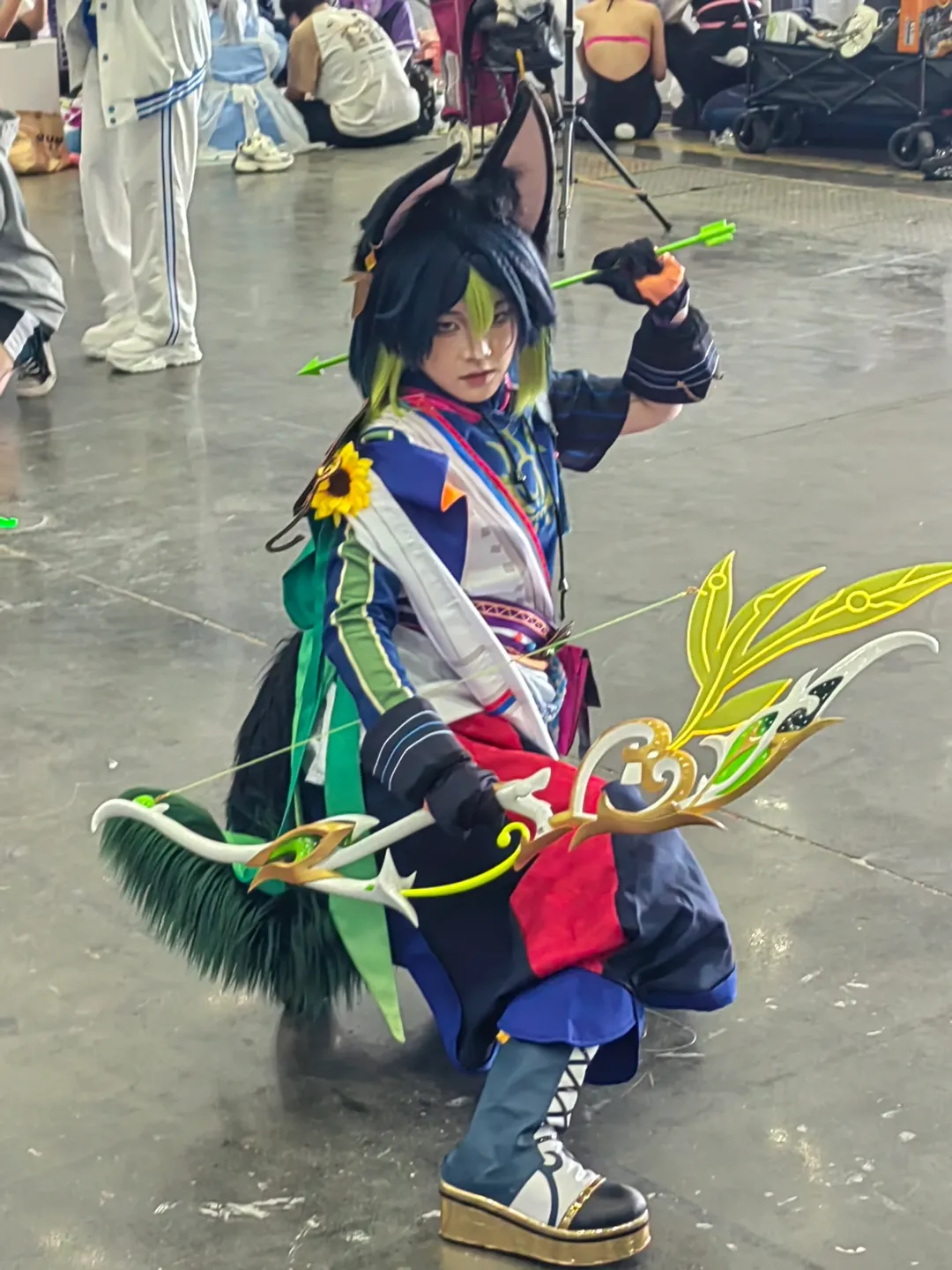 【提纳里cos】五一长沙热浪ACC，手持猎弓的巡林官出没