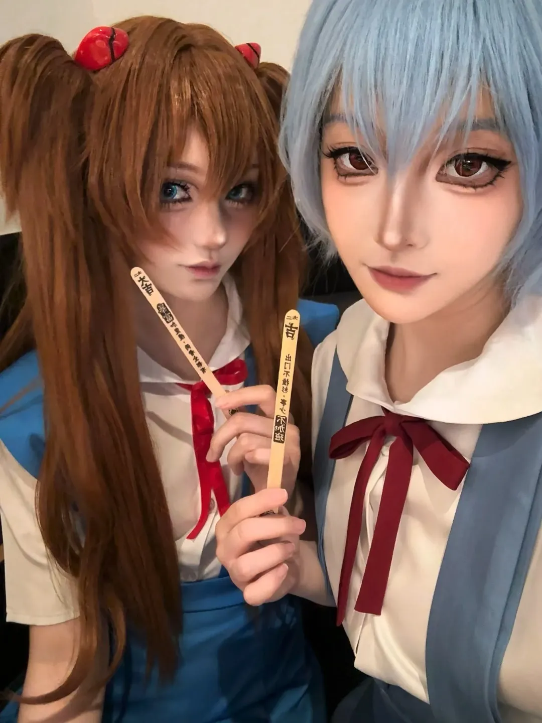 【明日香cos 綾波麗cos】新世紀福音戰士校園時光
