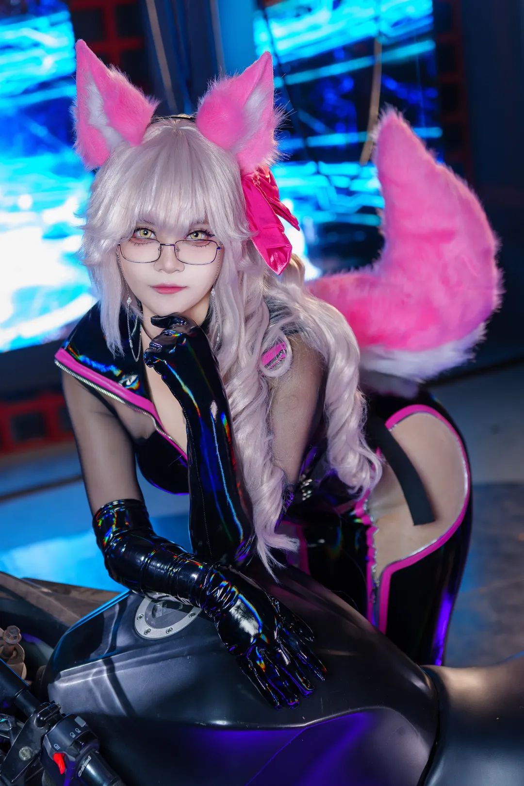 【高揚斯卡婭cos】FGO殺狐科技棚裡的漆皮夜行