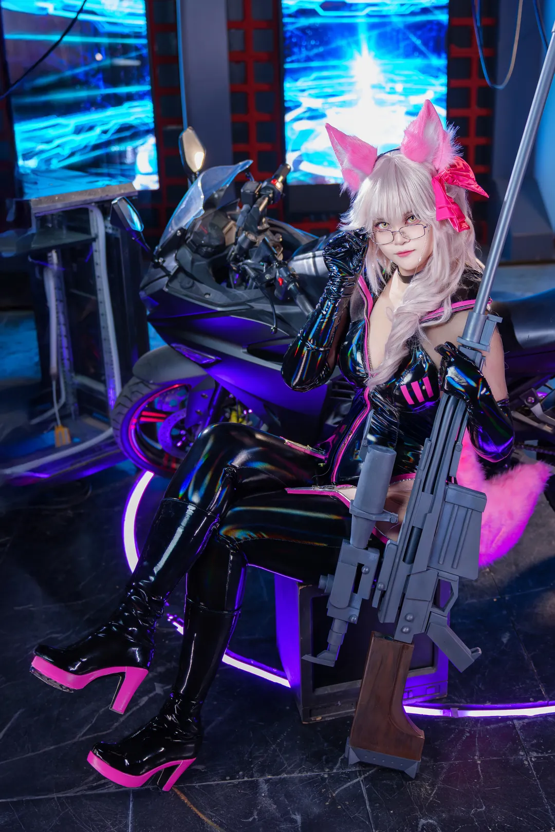 【高揚斯卡婭cos】FGO殺狐科技棚裡的漆皮夜行 - 第 11 張