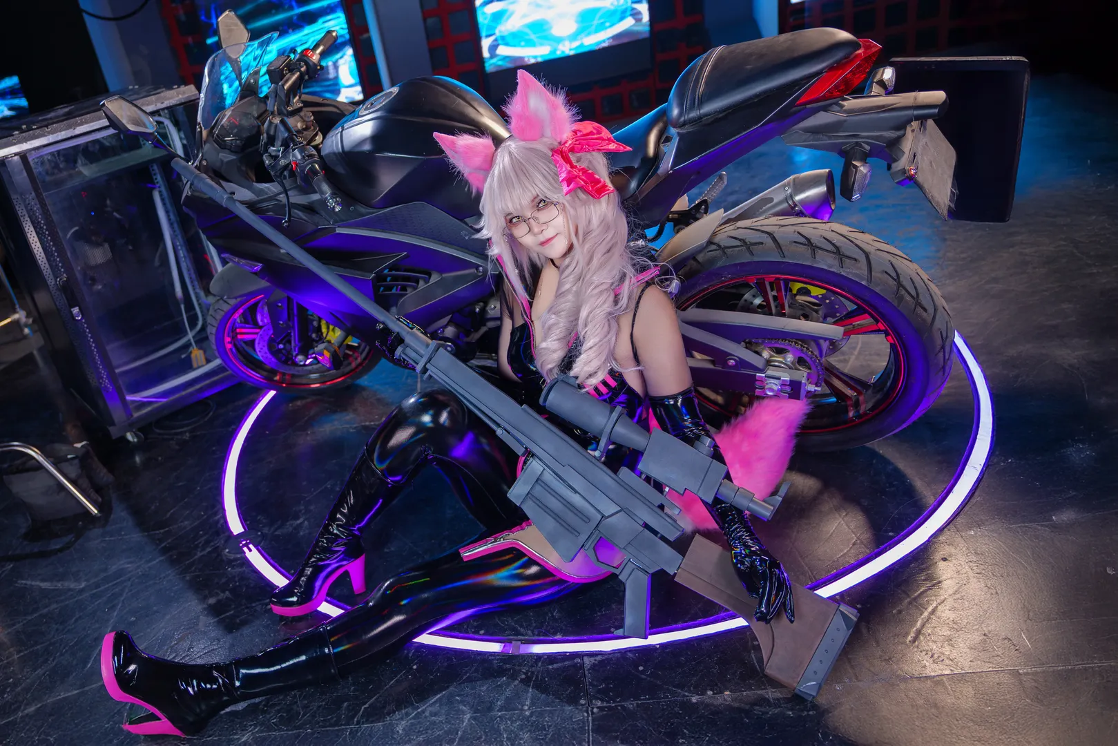 【高揚斯卡婭cos】FGO殺狐科技棚裡的漆皮夜行 - 第 12 張