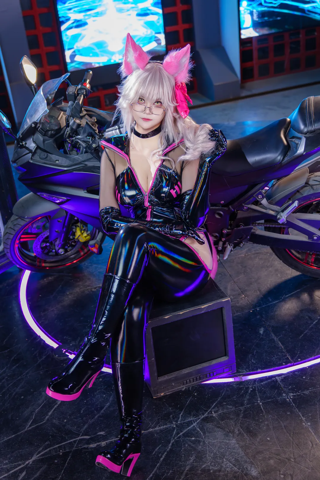 【高揚斯卡婭cos】FGO殺狐科技棚裡的漆皮夜行 - 第 4 張
