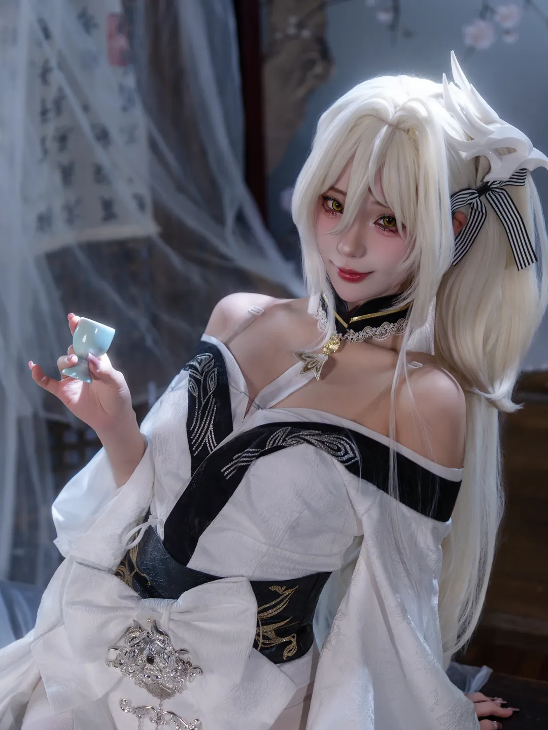 【白凤cos】碧蓝航线重樱航母，金瞳凝刹那芳华