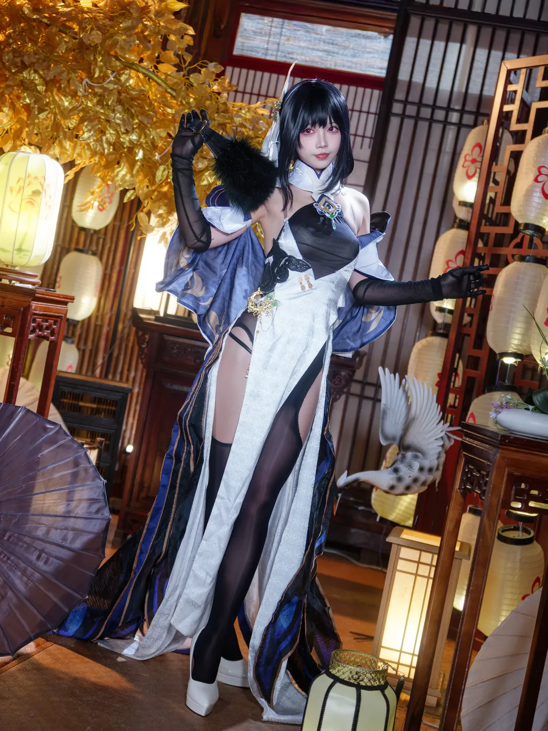 【镇海改cos】碧蓝航线的东方舰娘，东煌雅韵尽显 - 第 1 张