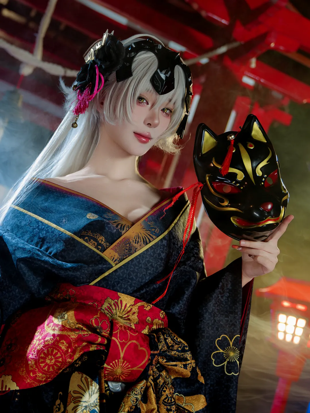 【贞德Alter cos】Fate/Grand Order花魁造型，清冷孤高的演绎 - 第 2 张