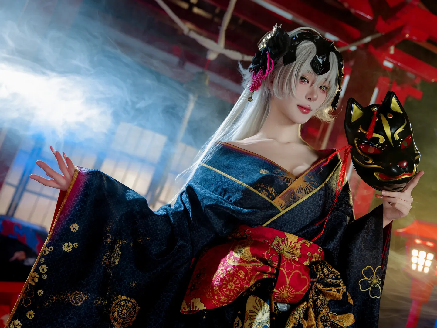 【贞德Alter cos】Fate/Grand Order花魁造型，清冷孤高的演绎