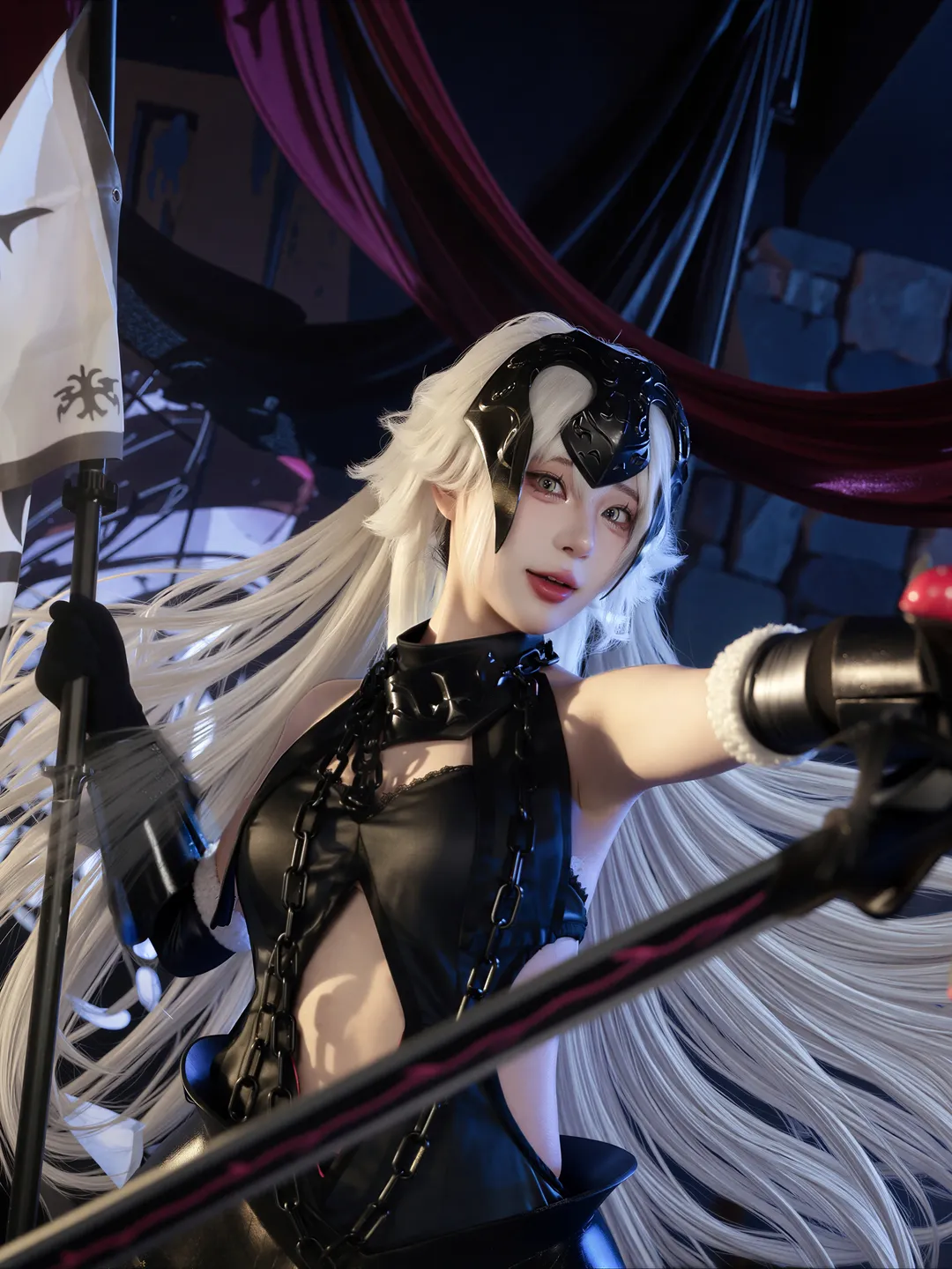 【ジャンヌ・ダルク（オルタ）コスプレ】復讐の刃を収めた静寂の瞬間（Fate/Grand Order） - 1 枚目