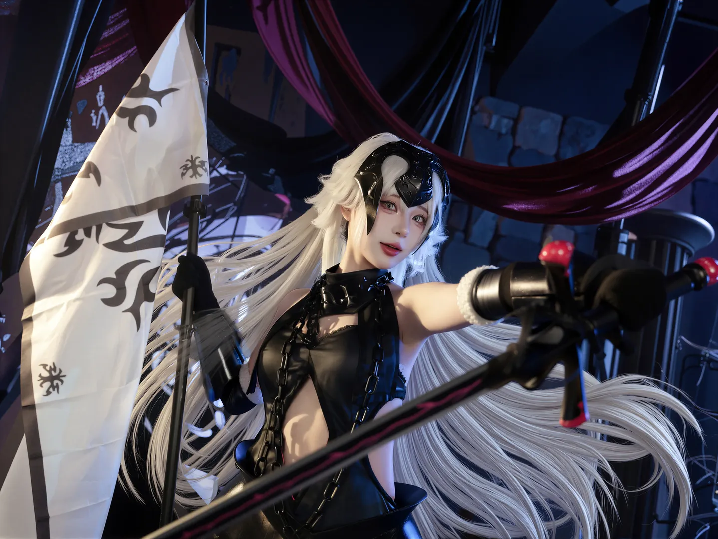 【ジャンヌ・ダルク（オルタ）コスプレ】復讐の刃を収めた静寂の瞬間（Fate/Grand Order） - 3 枚目