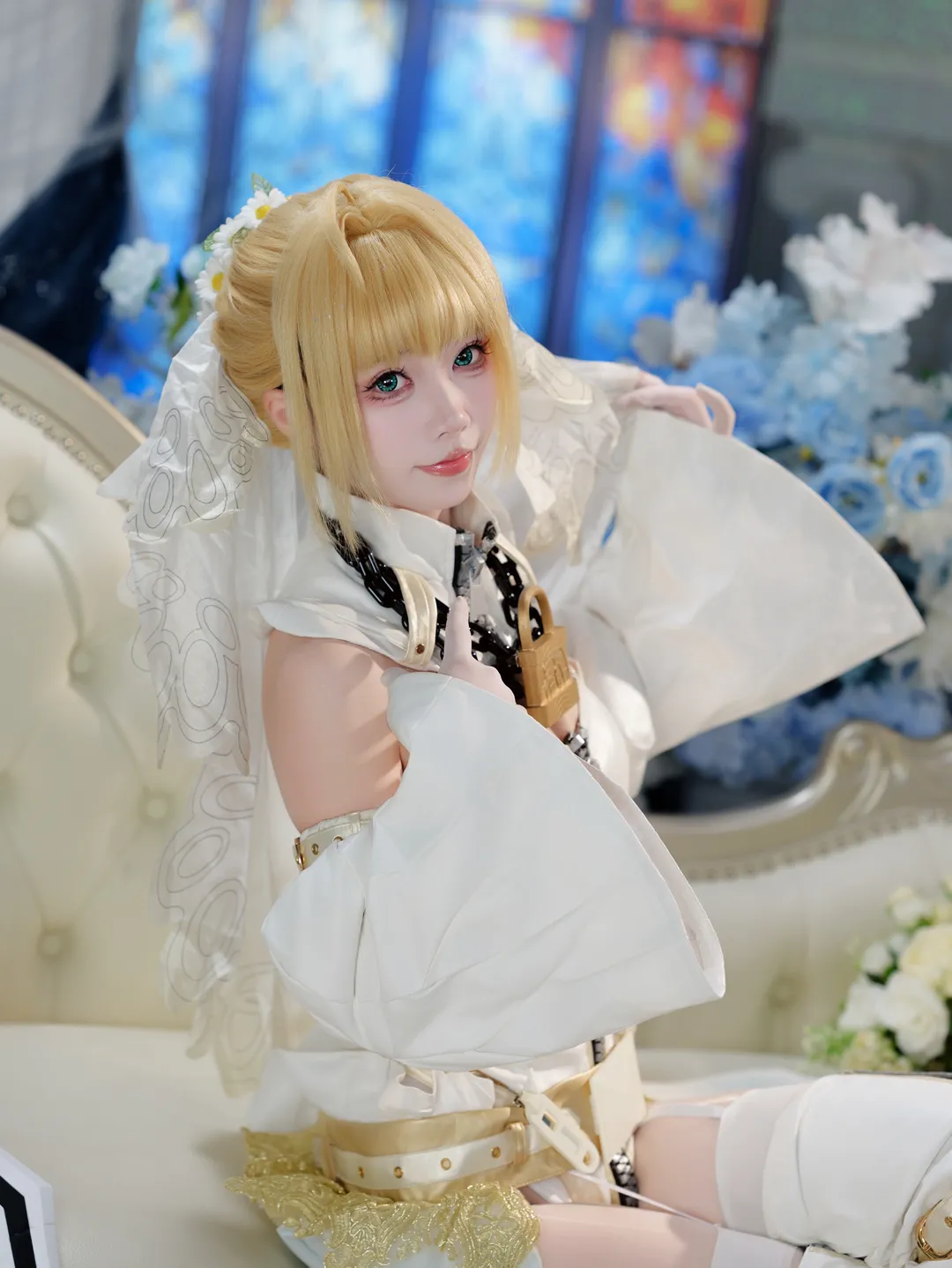 【尼禄花嫁cos】命运冠位指定中的华美誓约时刻