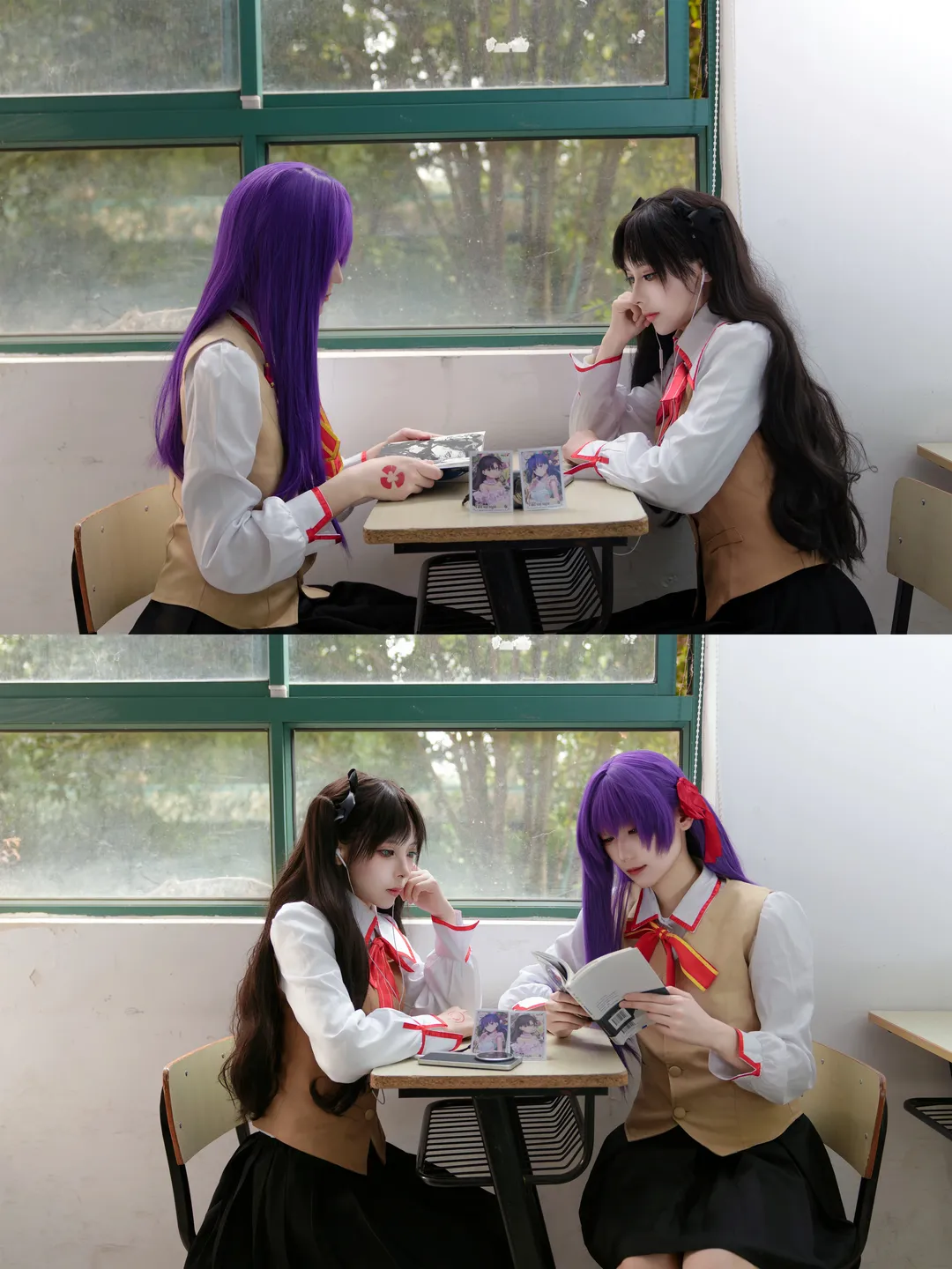 [Tohsaka Rin cosplay & Sakura Matou cosplay] Gentle Everyday Life in Fate's School - Image 2