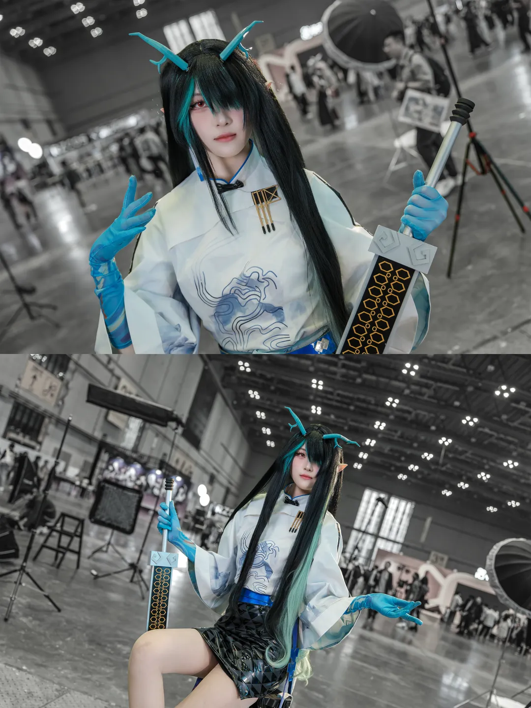 【明日方舟夕cos】手持巨剑的展会场照分享 - 第 5 张