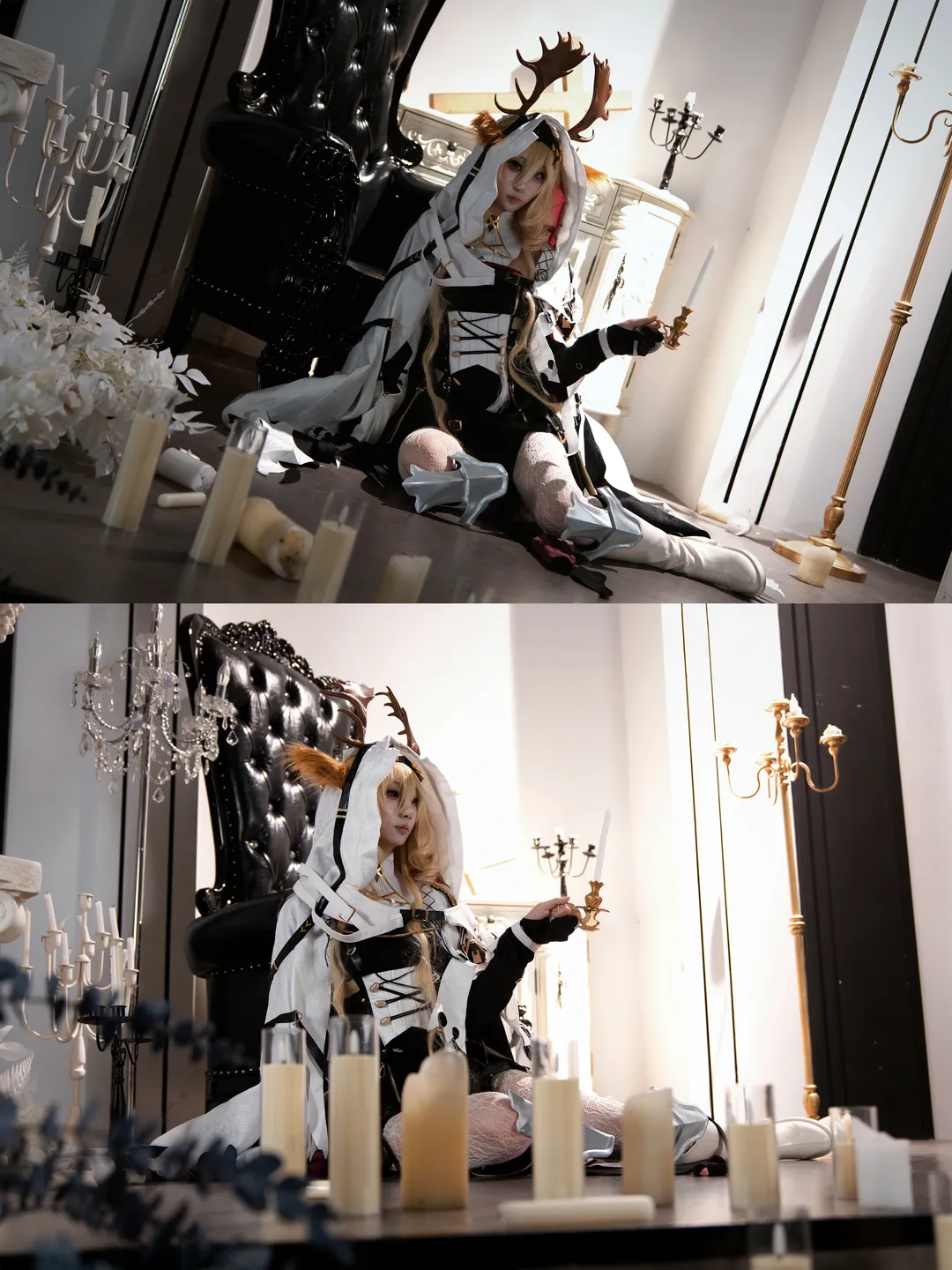 【ヴィヴィアナ コスプレ】アークナイツ燭骑士の静寂なる撮影 - 5 枚目