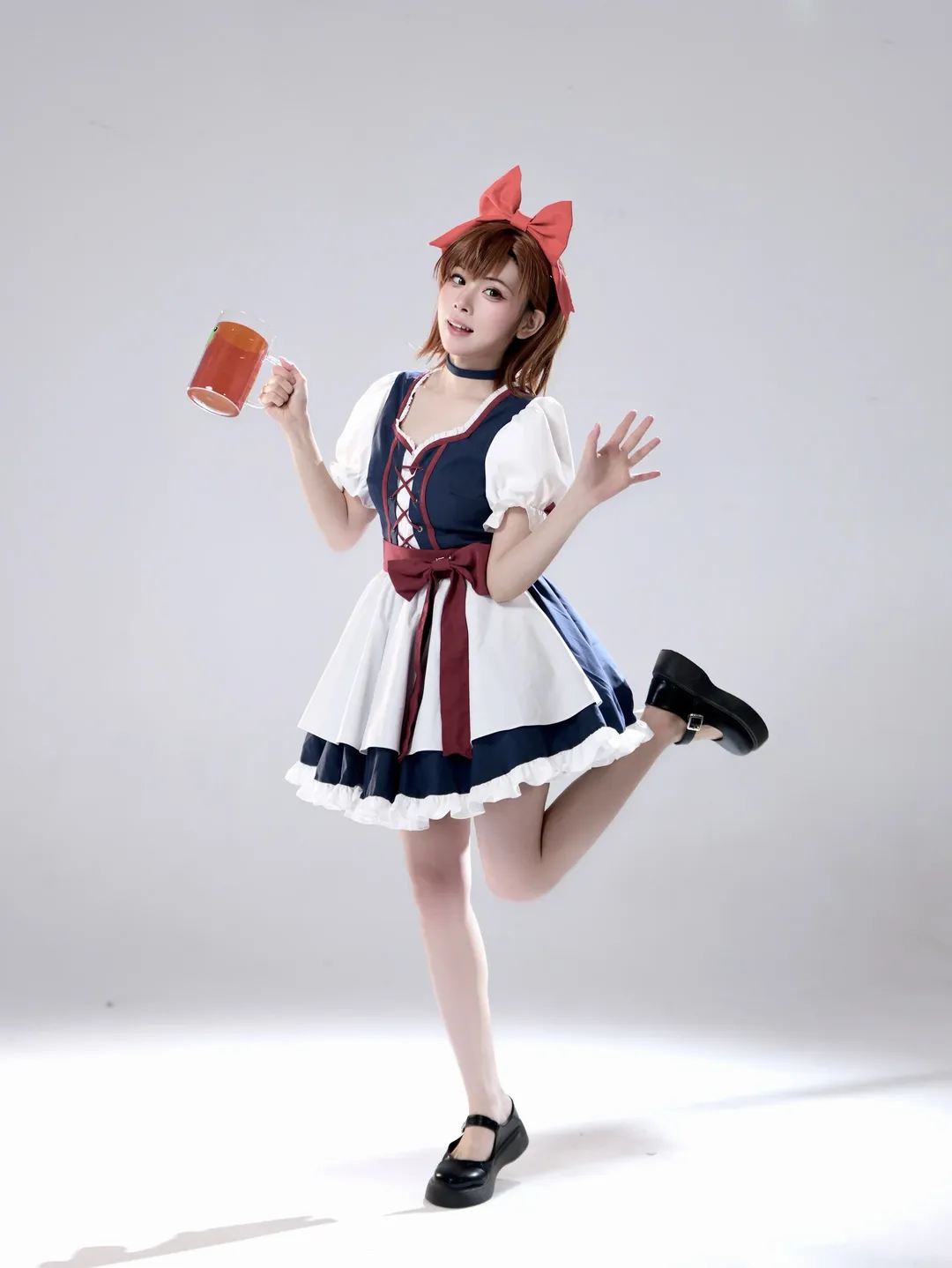 【御坂美琴cos】女仆装下的清爽利落，保留率直飒爽