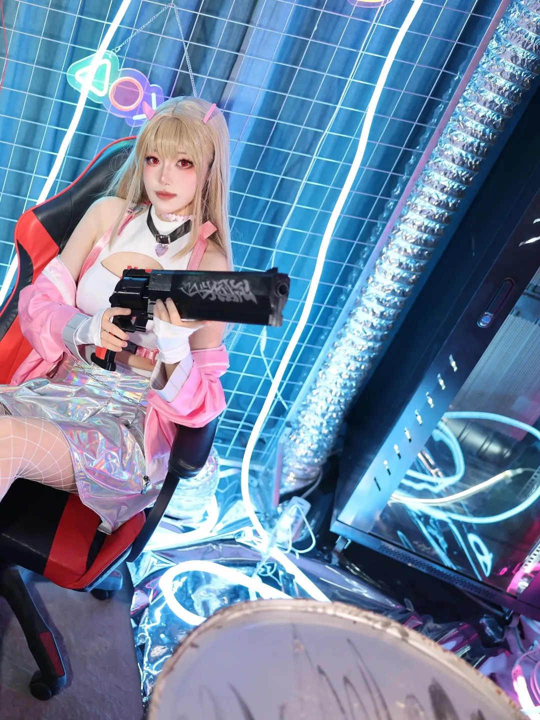 【毒蛇cos】胜利女神NIKKE 霓虹灯下的甜酷出装记录