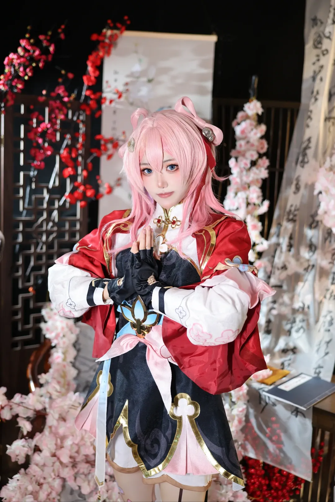 【三月七cos】崩坏星穹铁道仙舟造型，这就来和小三月过两招 - 第 2 张