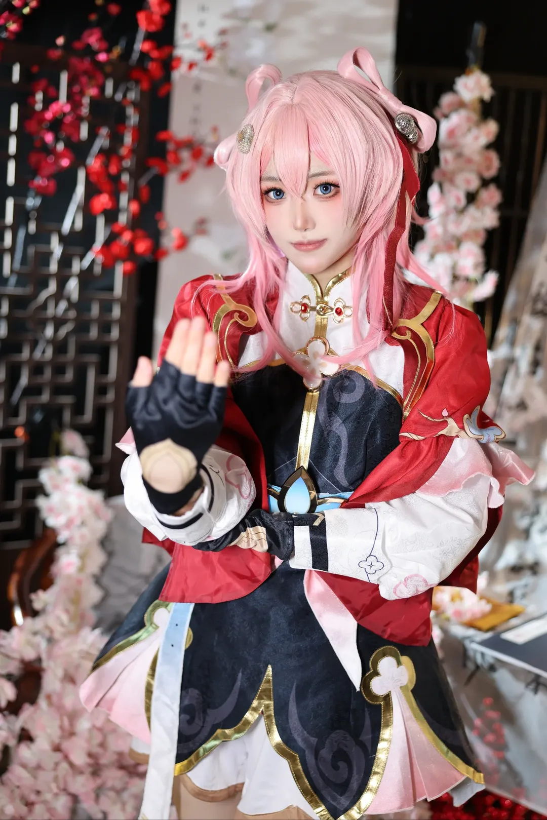 【三月七cos】崩坏星穹铁道仙舟造型，这就来和小三月过两招 - 第 3 张