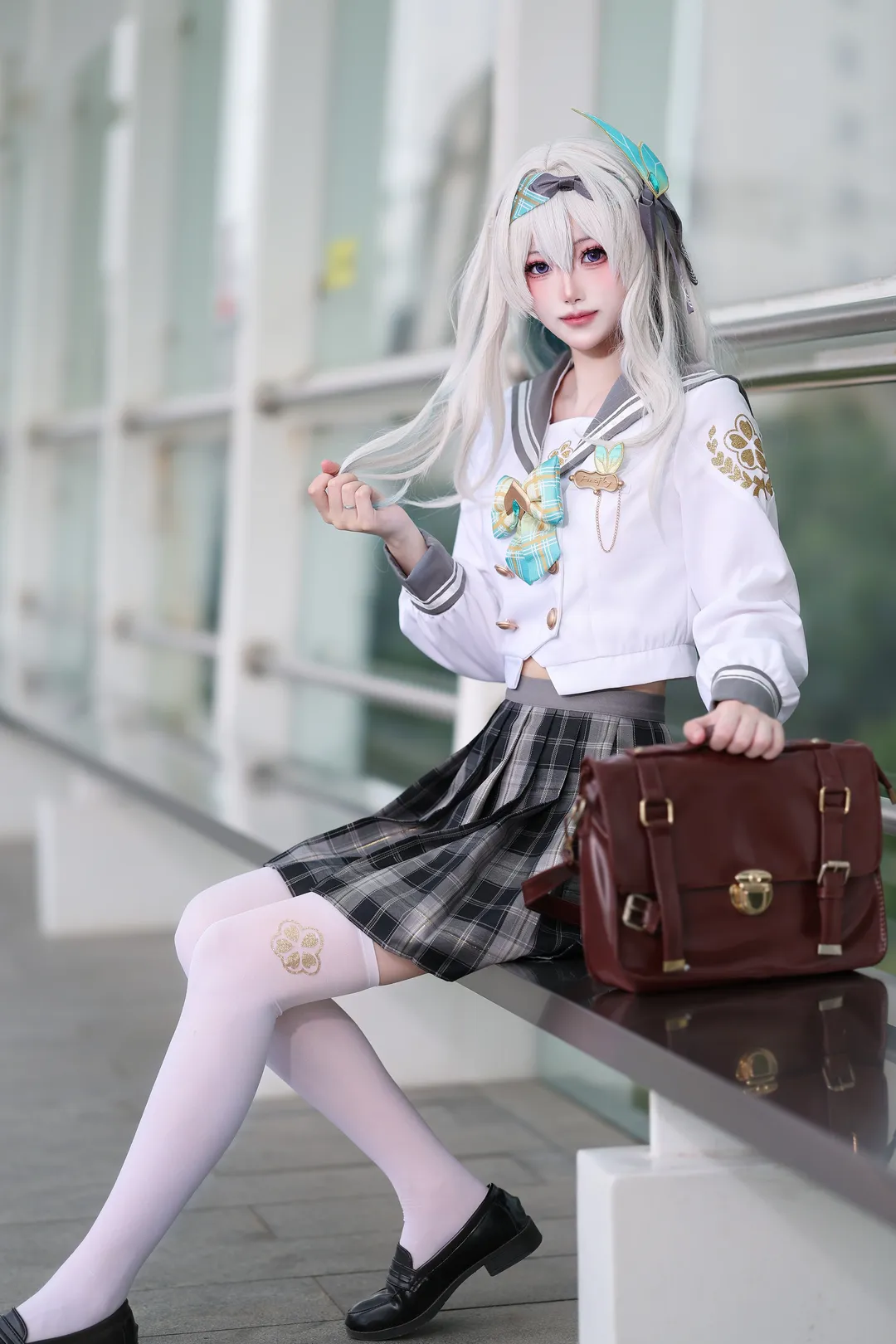 【流萤cos】崩坏星穹铁道春日手信，站台边的光影定格