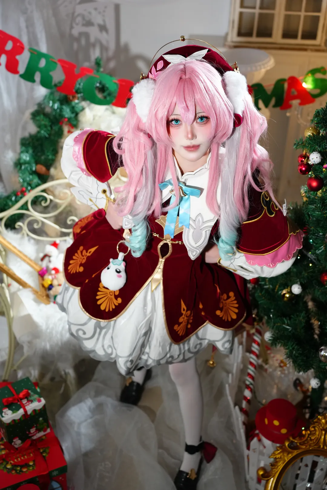 【风堇cos】崩坏星穹铁道里的圣诞风格PV分镜还原 - 第 3 张