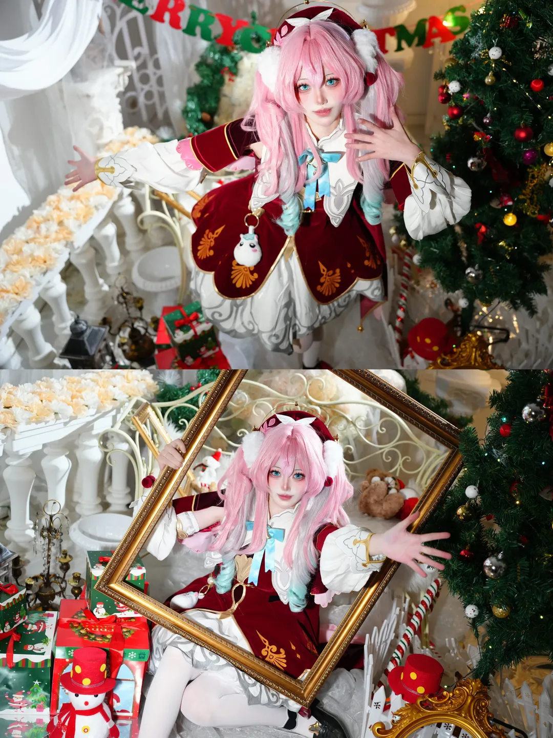 【风堇cos】崩坏星穹铁道里的圣诞风格PV分镜还原 - 第 5 张