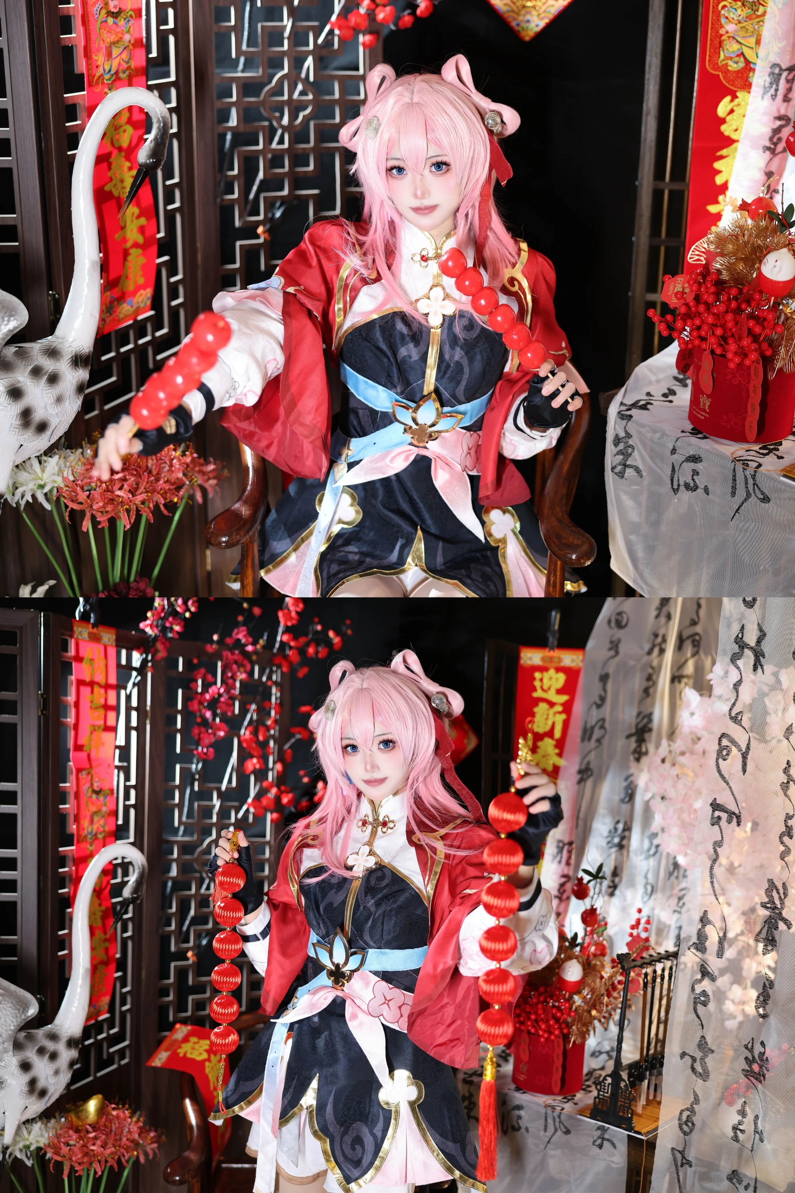 【三月七cos】崩坏星穹铁道新春贺岁拍摄分享 - 第 3 张