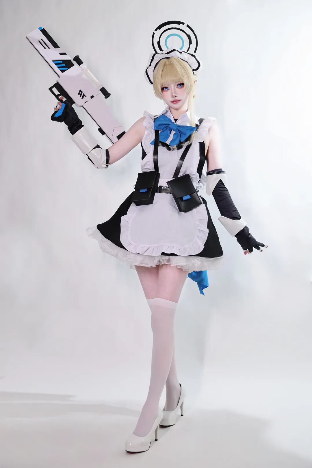 【飛鳥馬トキ コスプレ】『ブルーアーカイブ』の執行者、本日のタクティカルVサイン - 4 枚目