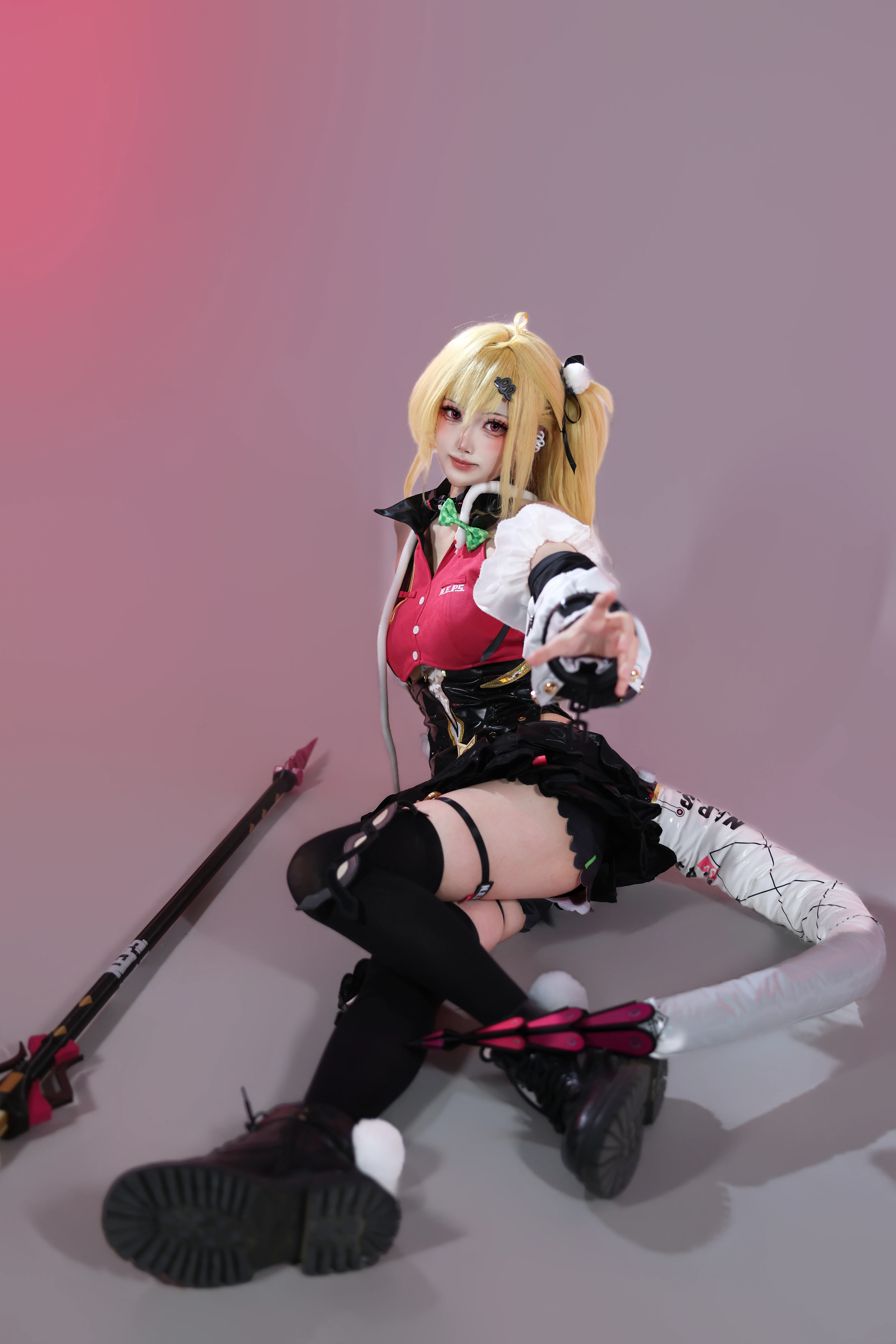 【希希芙cos】絕區零裡的金髮少女，精細還原動感瞬間 - 第 3 張