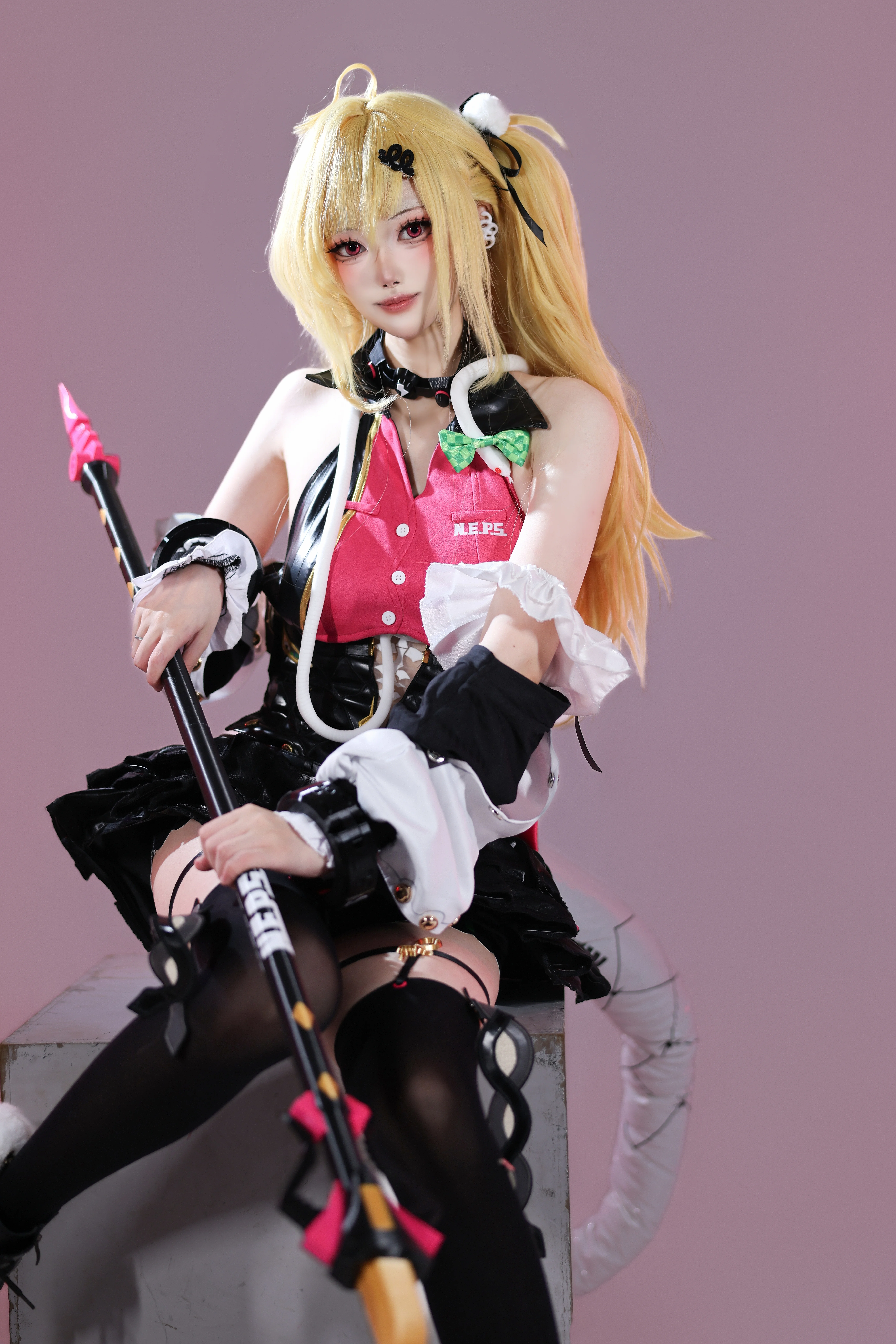 【希希芙cos】絕區零裡的金髮少女，精細還原動感瞬間 - 第 4 張