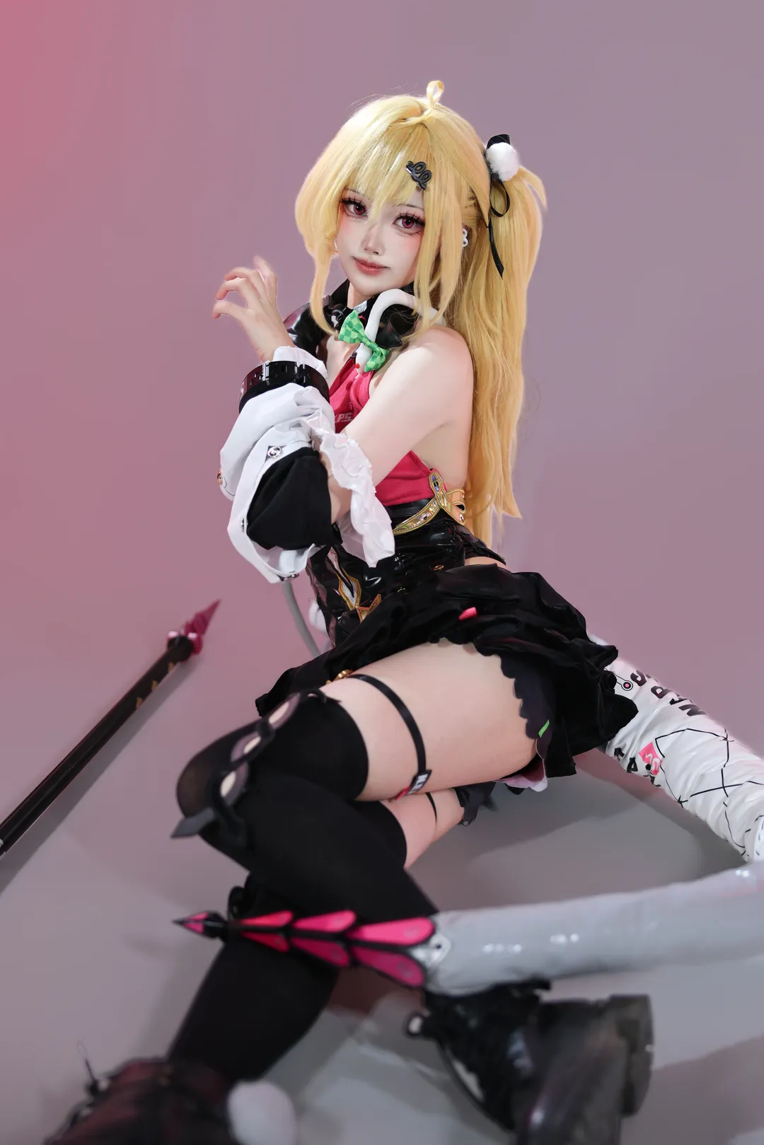 绝区零希希芙cos，长柄武器的力量感与少女感并存 - 第 4 张