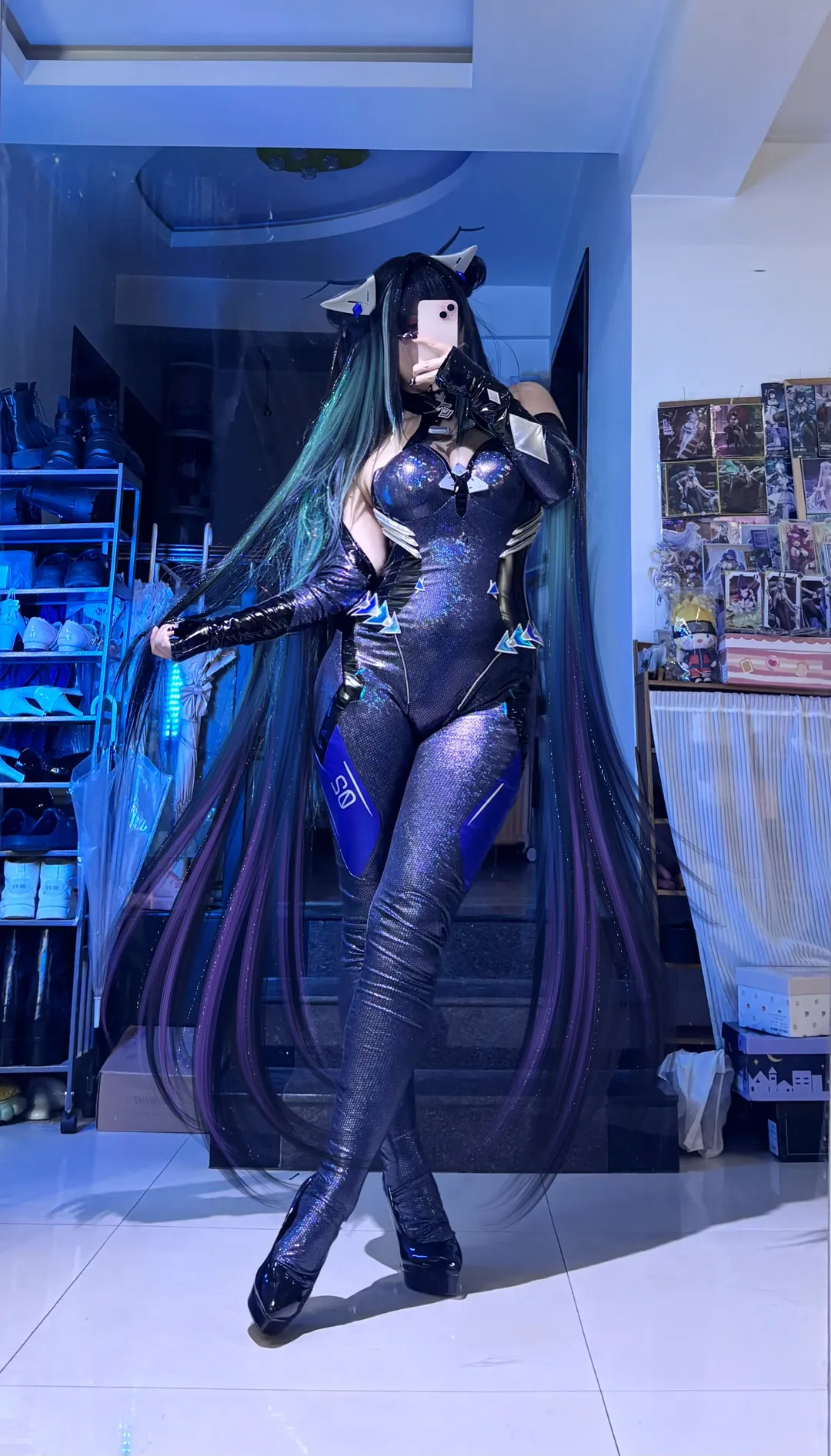 小美人鱼cos 胜利女神NIKKE深海试衣记录 - 第 3 张