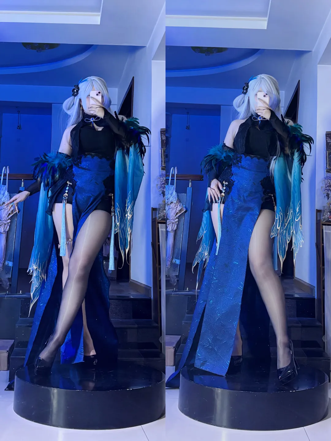 【彰武cos】碧蓝航线的东煌琢玉人，这套试衣造型的细节还原 - 第 1 张