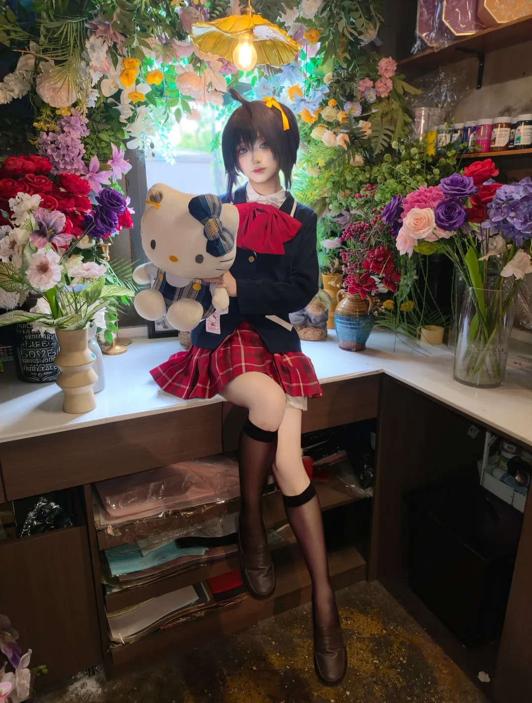 【小鸟游六花cos】中二病花店游玩随拍 - 第 1 张
