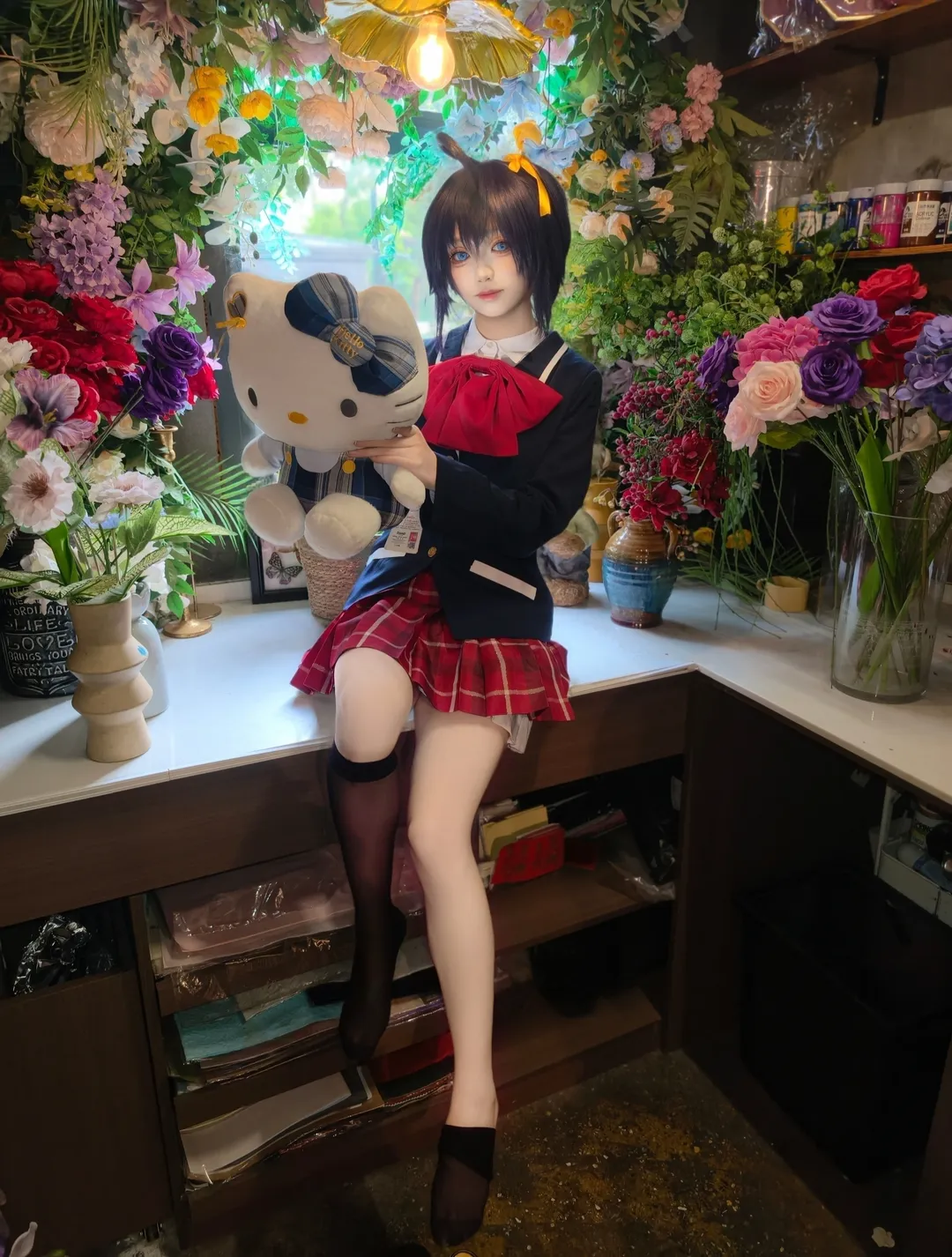 【小鸟游六花cos】中二病花店游玩随拍 - 第 3 张