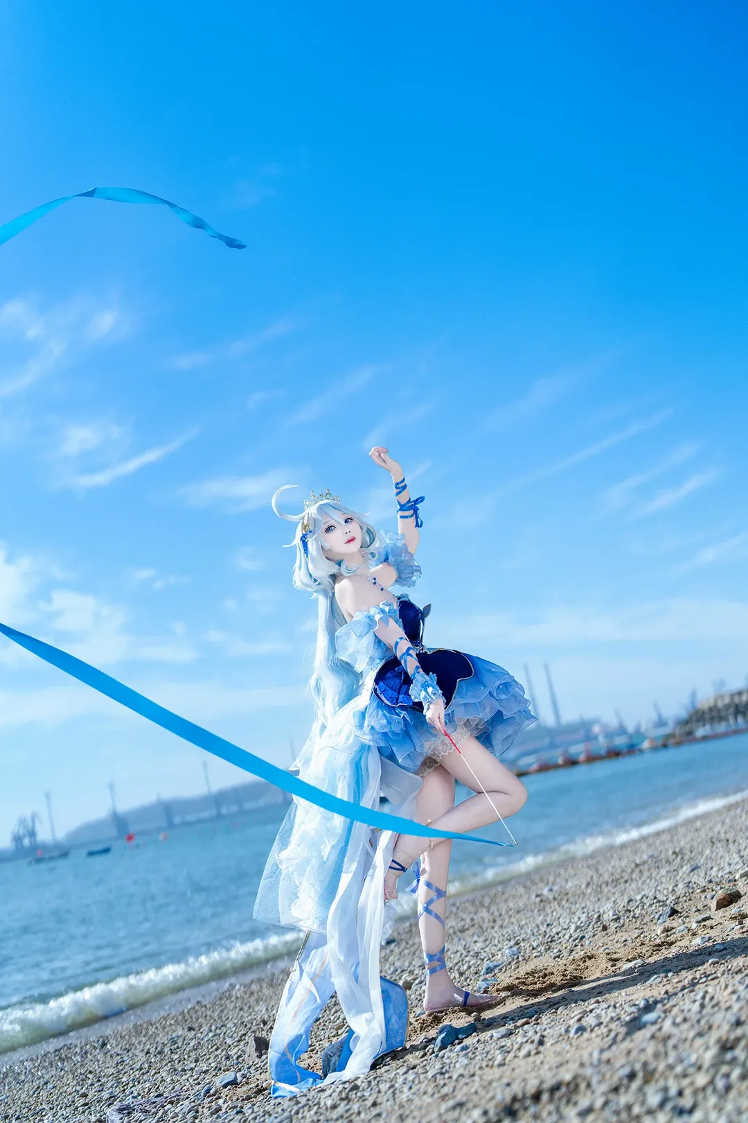 【芙宁娜芙卡洛斯cos】海边的五百年与新生 - 第 3 张