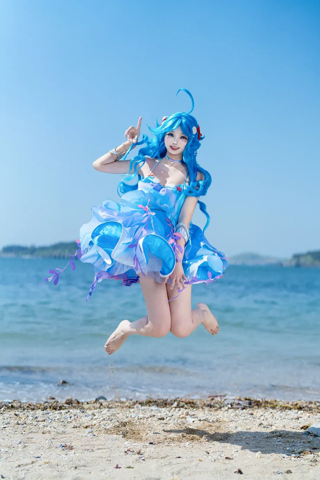 【朵莉亚cos】王者荣耀里并不是泡沫的朵朵 - 第 1 张