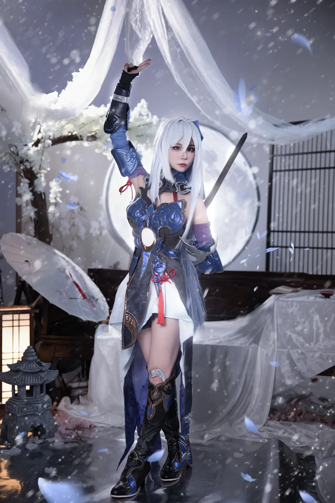 【Jingliu cosplay】Moonlit Sword Dance in Honkai: Star Rail - Image 7