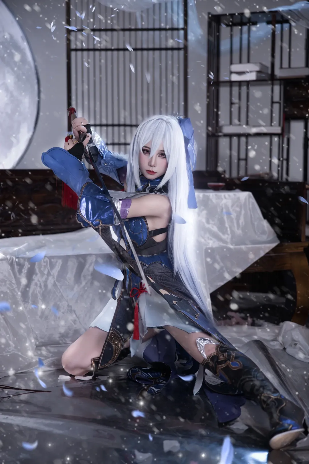 【Jingliu cosplay】Moonlit Sword Dance in Honkai: Star Rail - Image 8